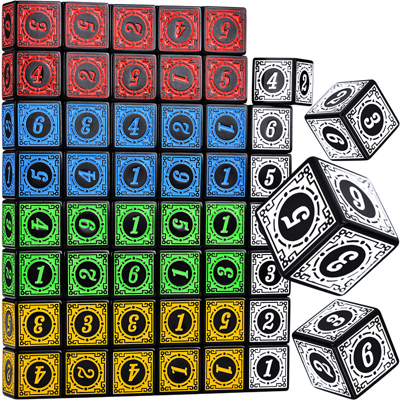 Board Game Pandemic - 10 Teile/satz Acryl Würfel Set D6