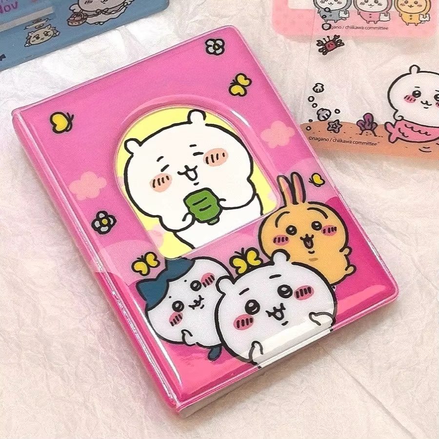 Board Game Book - Kawaii Jiyi 3-Zoll-Fotokartenalbum, niedliches Cartoon-Sammelbuch, Mini-Ordner