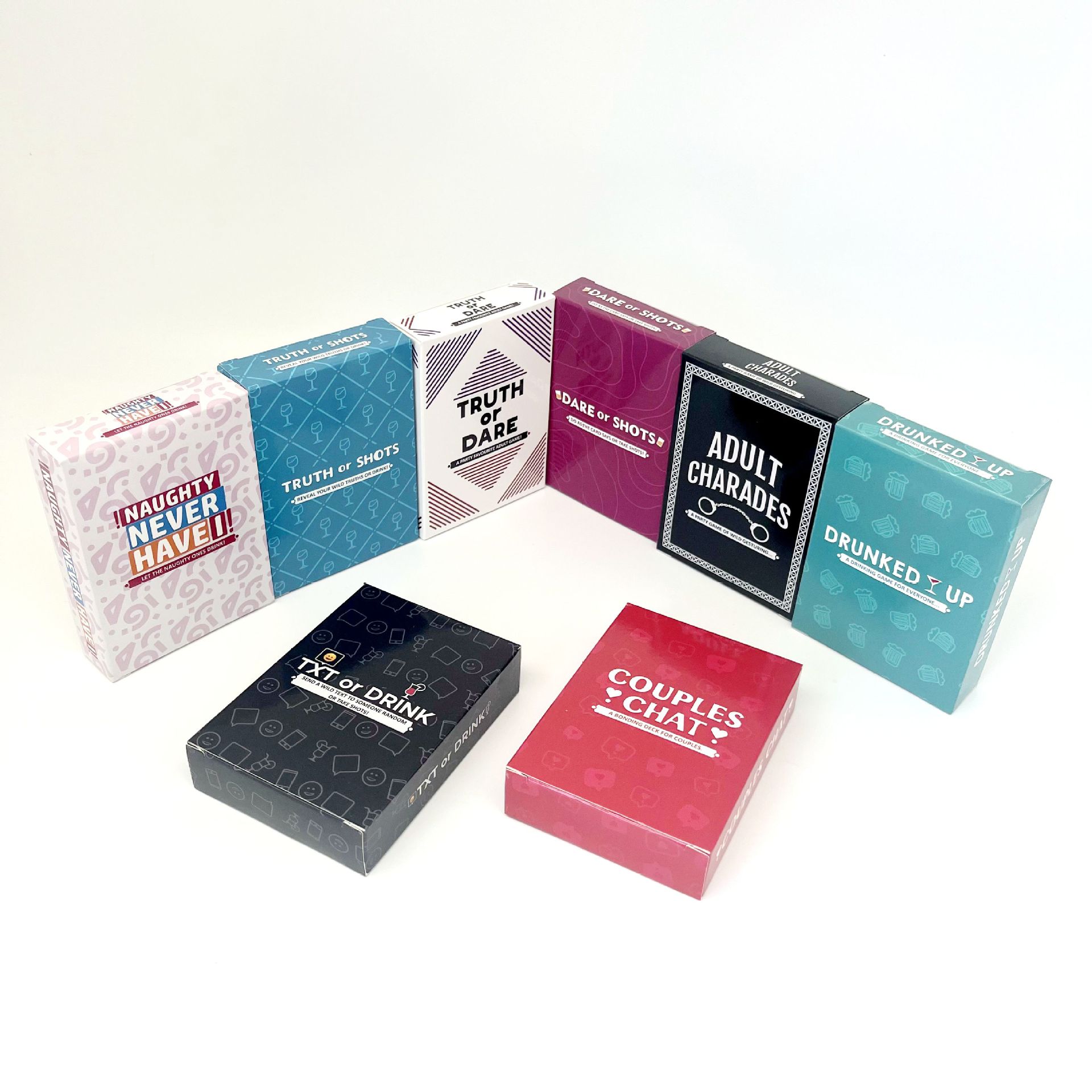 Board Game Question - Mehrere Versionen des frechen Erwachsenen-Partyspielsets „Wahrheit