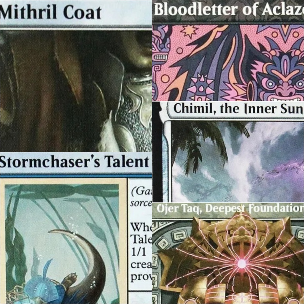 Board Game History - Mithril Coat/Splinter Twin/Stormchasers Talent Proxy Magische