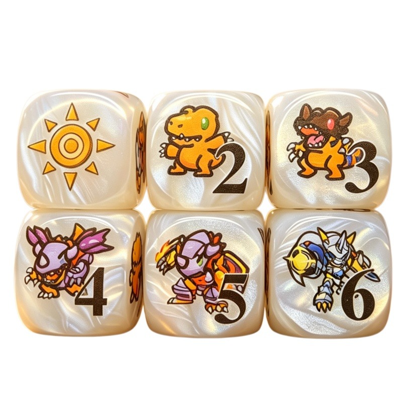 Board Game Quiz - 2er-Set Digimon DTCG Omnimon Agumon Token
