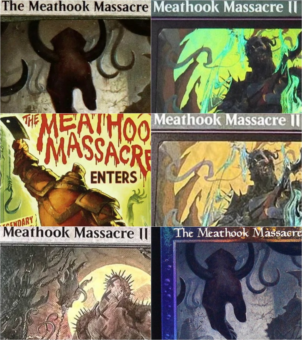 Board Game History - The Meathook Massacre Custom TCG Magical