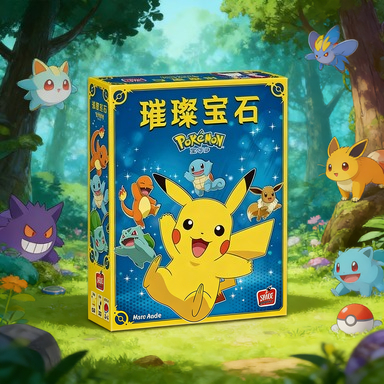Strategy Board Game - ASMODEE Dazzling Gem Pokémon Brettspiel -