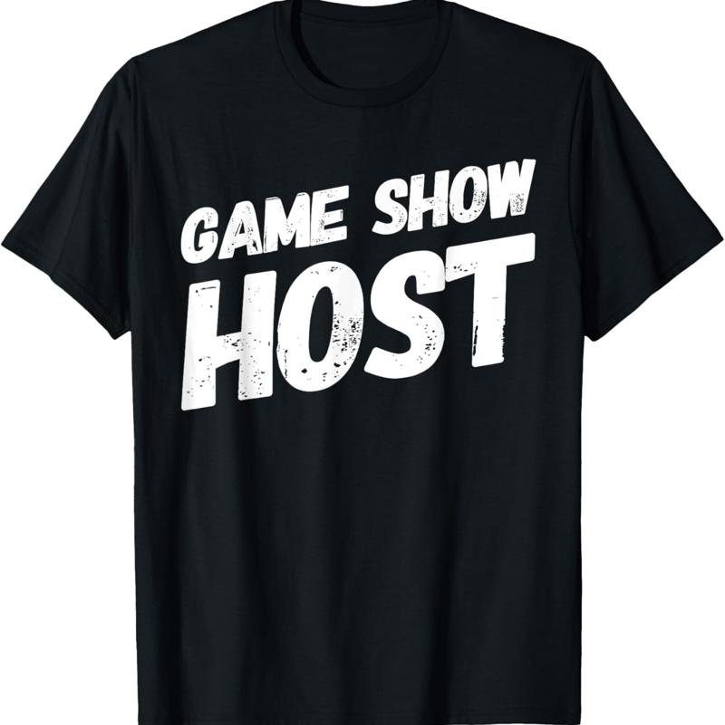 Board Game Question - Game-Show-Moderator Trivia Board Night Questions T-Shirt