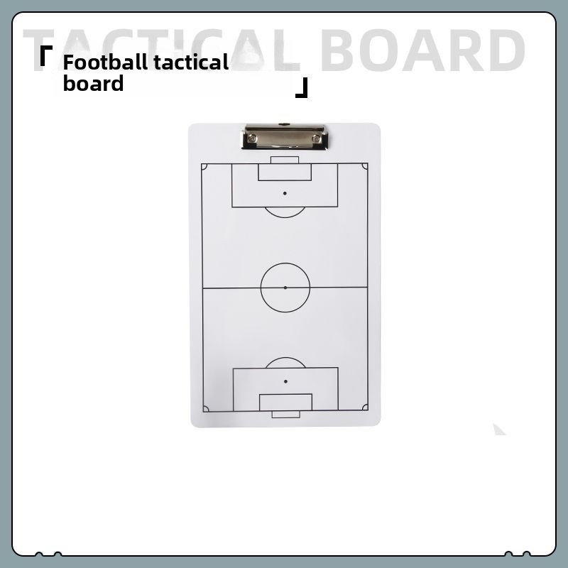 Board Game Football - Professionelle tragbare Fußball-Basketball-Taktiktafel, magnetisch, abwischbar, faltbar,