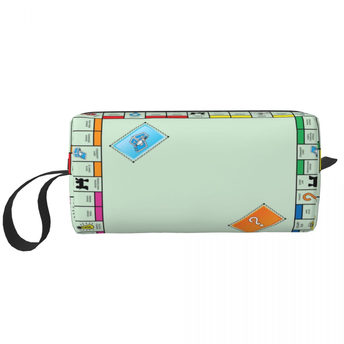 Board Game Monopoly - Brettspielbrett – Monopoly-Make-up-Tasche, Kosmetik-Organizer, Aufbewahrung, Dopp-Set,
