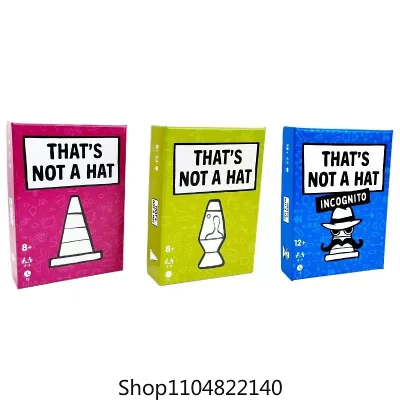 Board Game English - Einzigartiges „This’s Not a Hat Happy