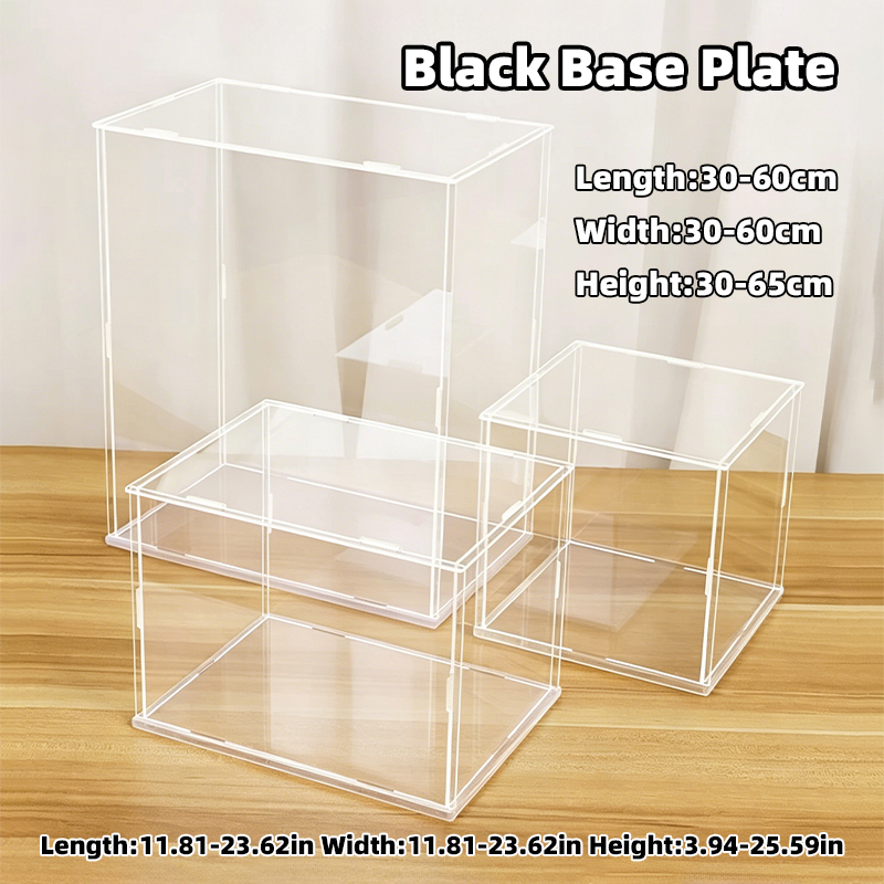 Game Storage Box - Vorgefertigte Klare Acryl-Vitrine Staubschutzbox Aufbewahrungsständer für