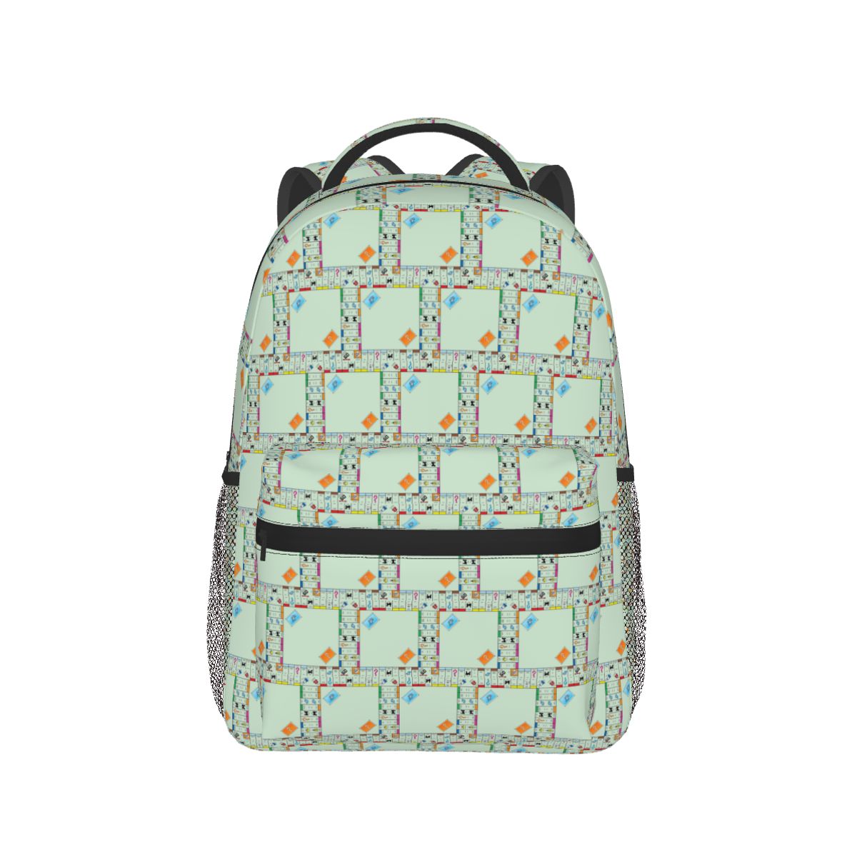 Board Game Monopoly - Brettspiel-Brett-Monopoly-Rucksack, heißer Verkauf, Tagesrucksack, große Kapazität,