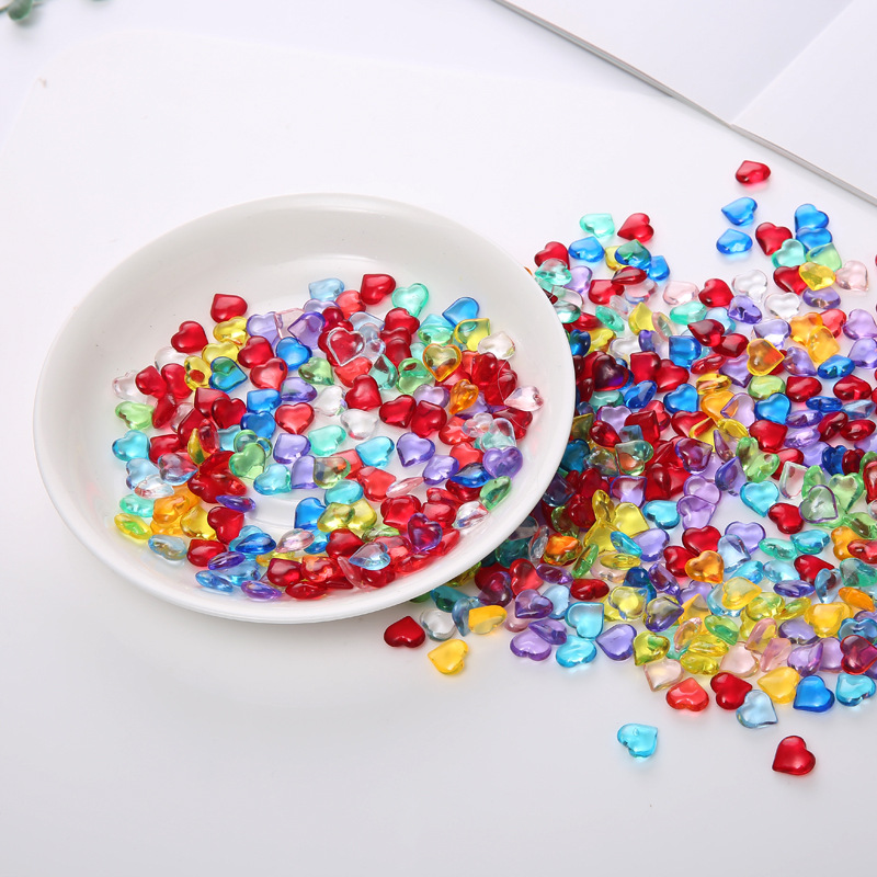 100PCS 10*4mm Herz Form Acryl  – Board Game Quiz Bewertung und Preis