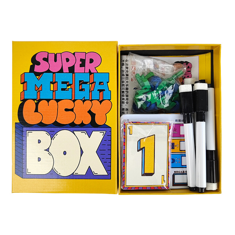 Super Mega Lucky Box Brettspie – Strategy Board Game Bewertung und Preis
