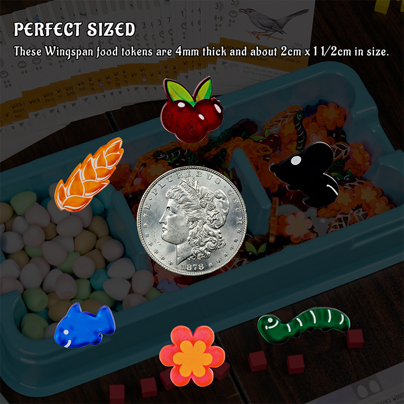 Spannweite-Food-Resource-Token – Board Game Quiz Bewertung und Preis