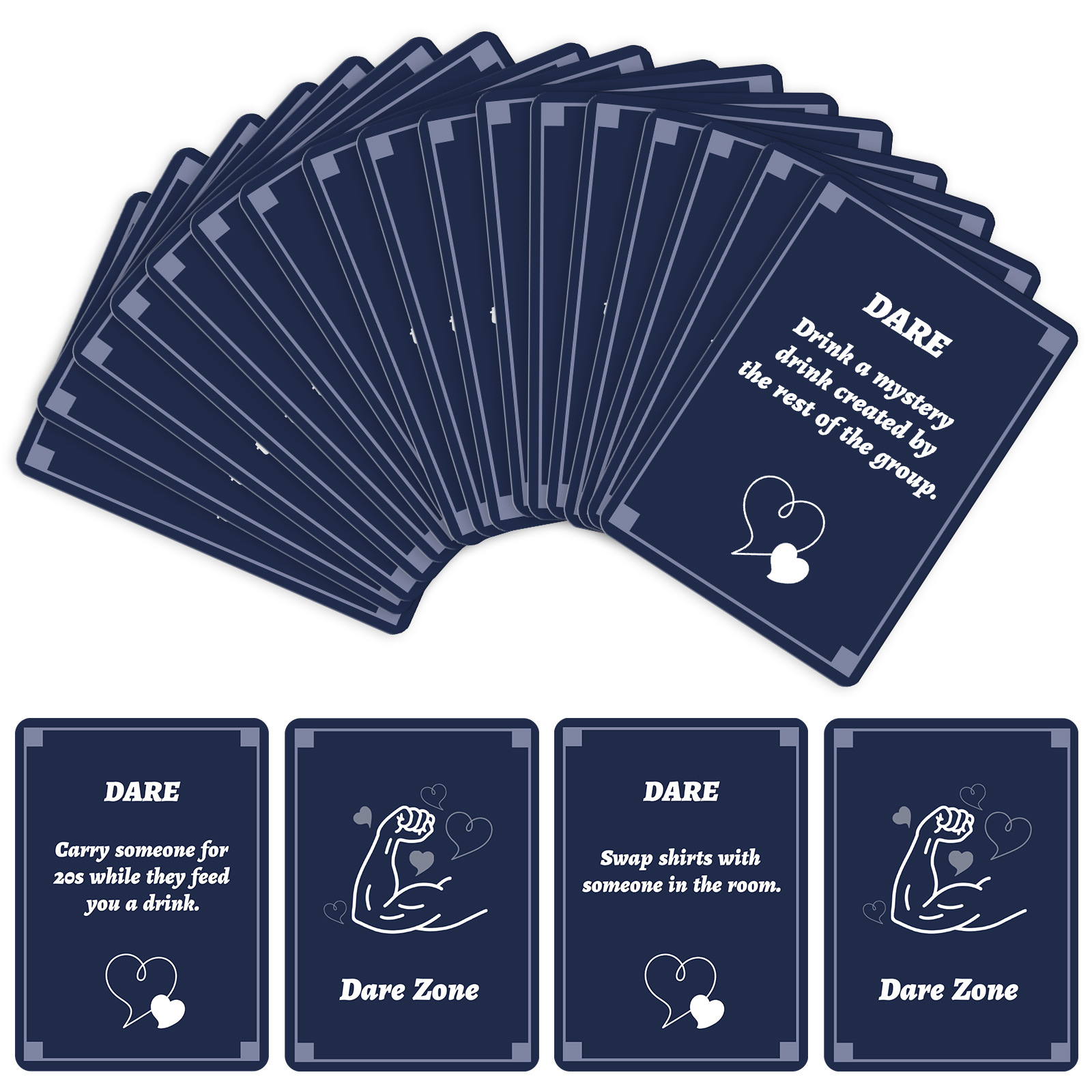 50 Stück Partyspielkarten für  – Board Game Quiz Bewertung und Preis