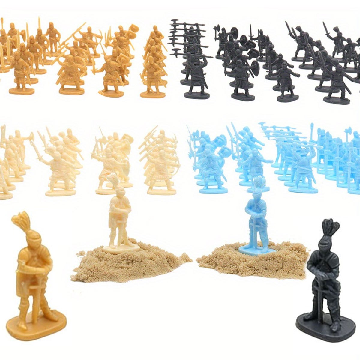 49 Stück Mini-Mittelalter-Sold – Board Game War Bewertung und Preis