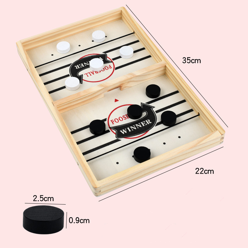 Tisch Hockey Tempo Sling Puck  – Board Game Football Bewertung und Preis