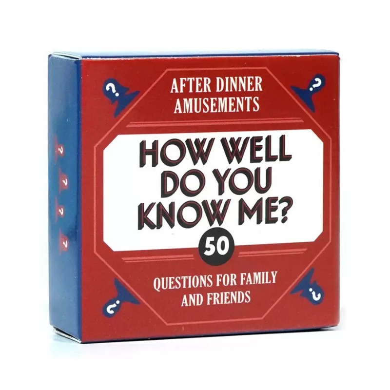 Wie gut kennst du mich? 50 Fra – Board Game Question Bewertung und Preis