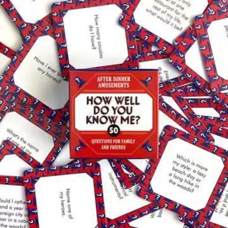 Wie gut kennst du mich? 50 Fra – Board Game Question Bewertung und Preis