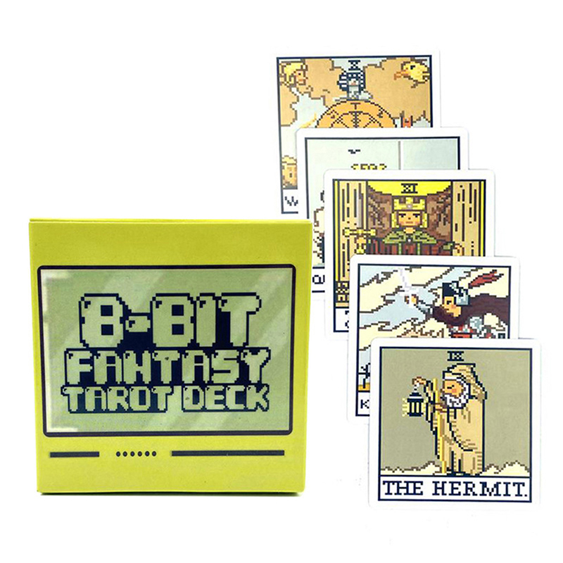 1Box 8 Bit Fantasie Tarot Deck – Card Game Deck Bewertung und Preis