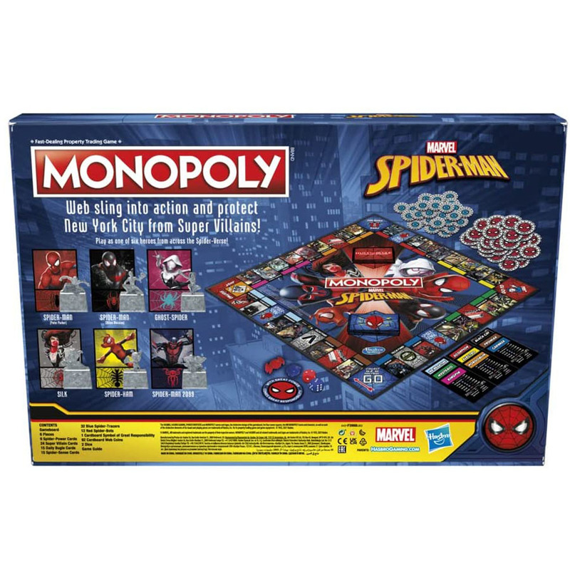 Marvel Spider-Man Monopoly Bre – Board Game Monopoly Bewertung und Preis