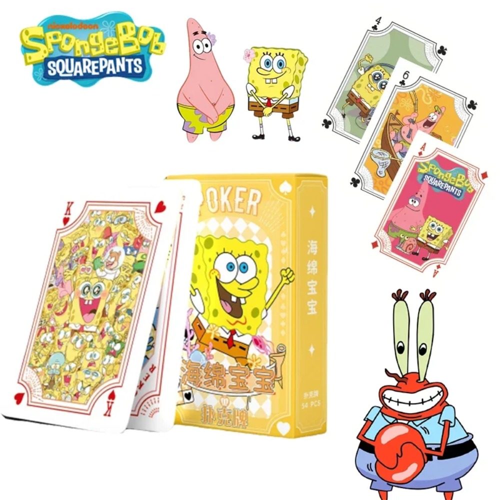 54 Blatt/Box SpongeBob Anime P – Card Game Deck Bewertung und Preis