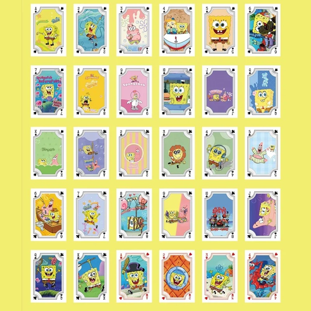 54 Blatt/Box SpongeBob Anime P – Card Game Deck Bewertung und Preis