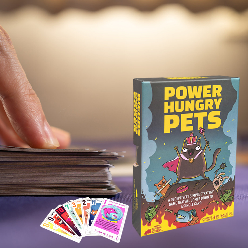 Power Hungry Pets Kartenspiel  – Board Game Quiz Bewertung und Preis
