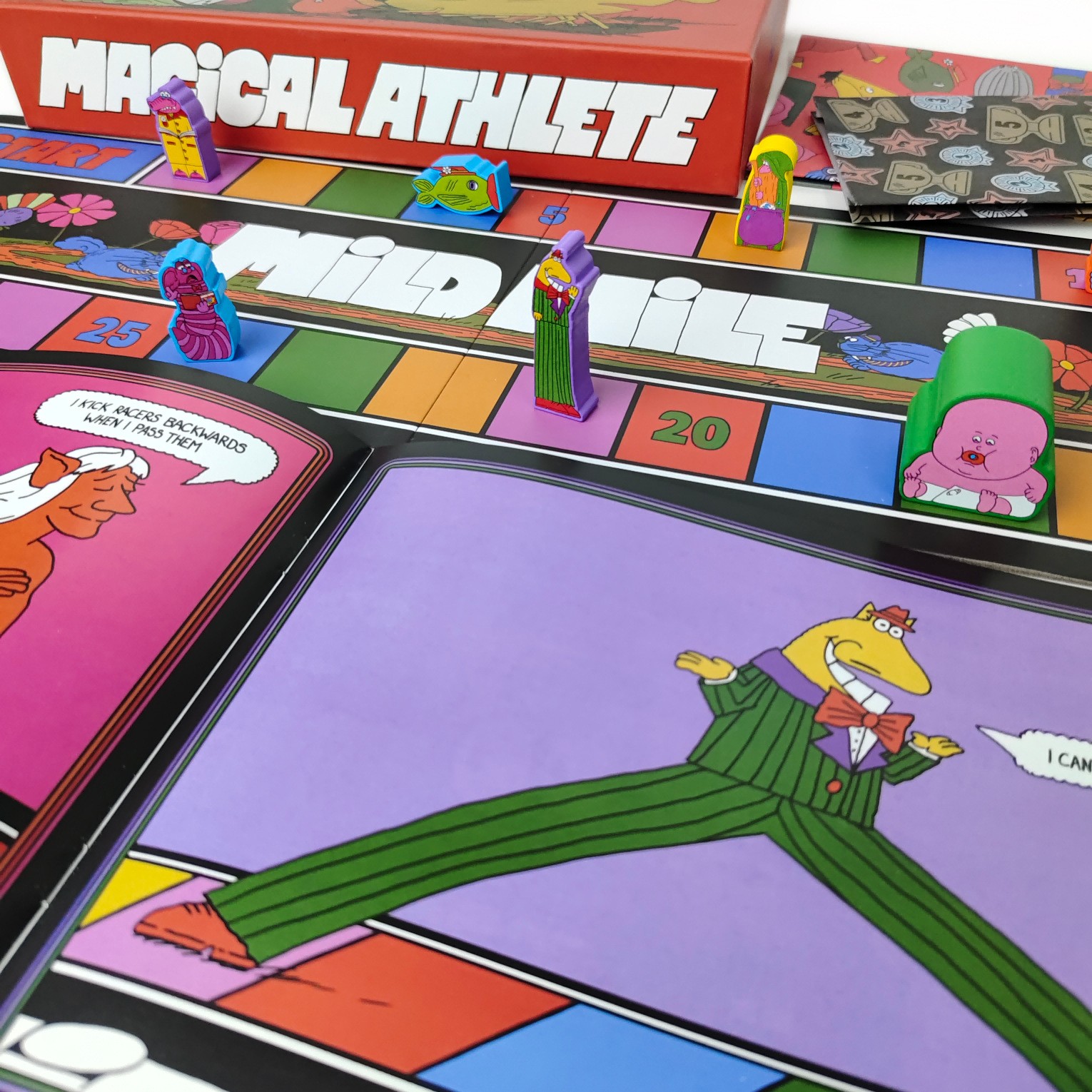 MAGICAL ATHLETE Kartenspiel Pa – Strategy Board Game Bewertung und Preis
