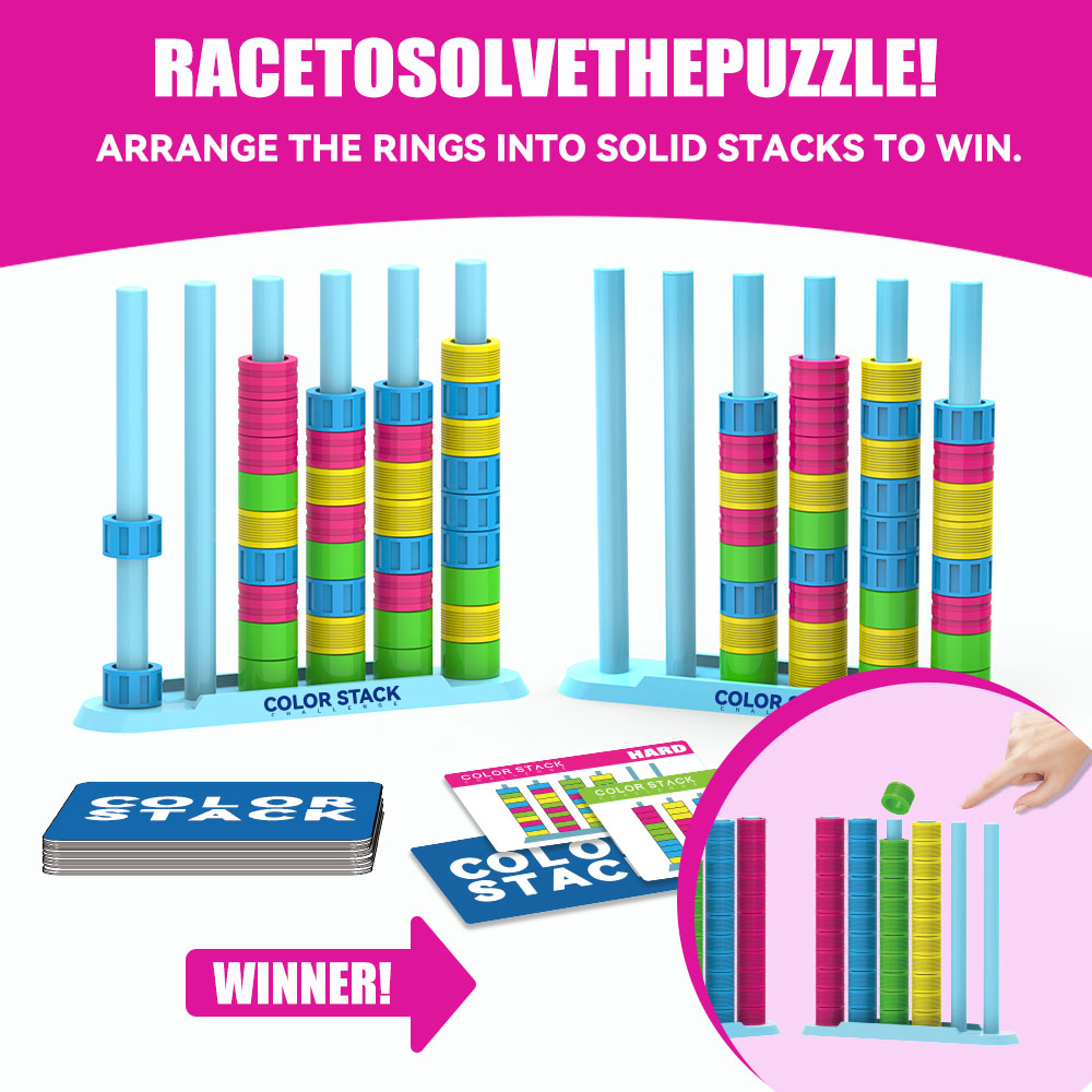 Color Stack Challenge: Ein sch – Strategy Board Game Bewertung und Preis