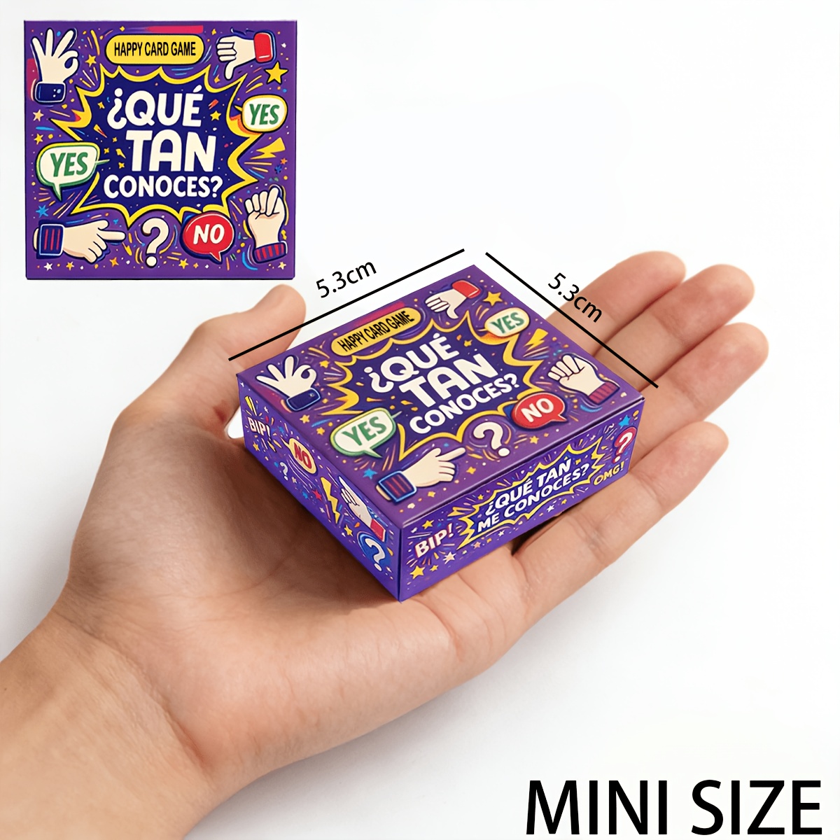 Mini 5cm Party-Fragenkarten-Sp – Board Game Question Bewertung und Preis