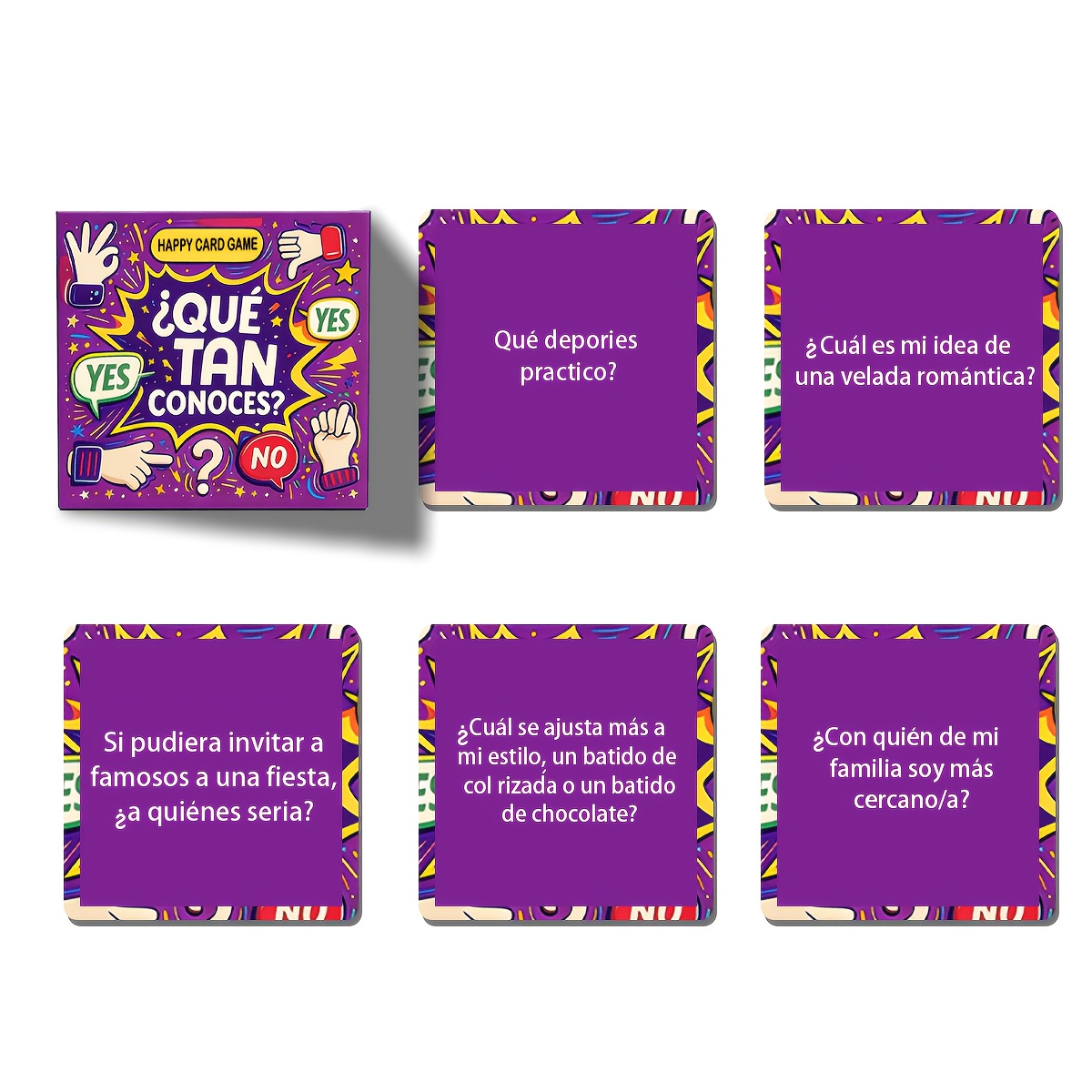 Mini 5cm Party-Fragenkarten-Sp – Board Game Question Bewertung und Preis