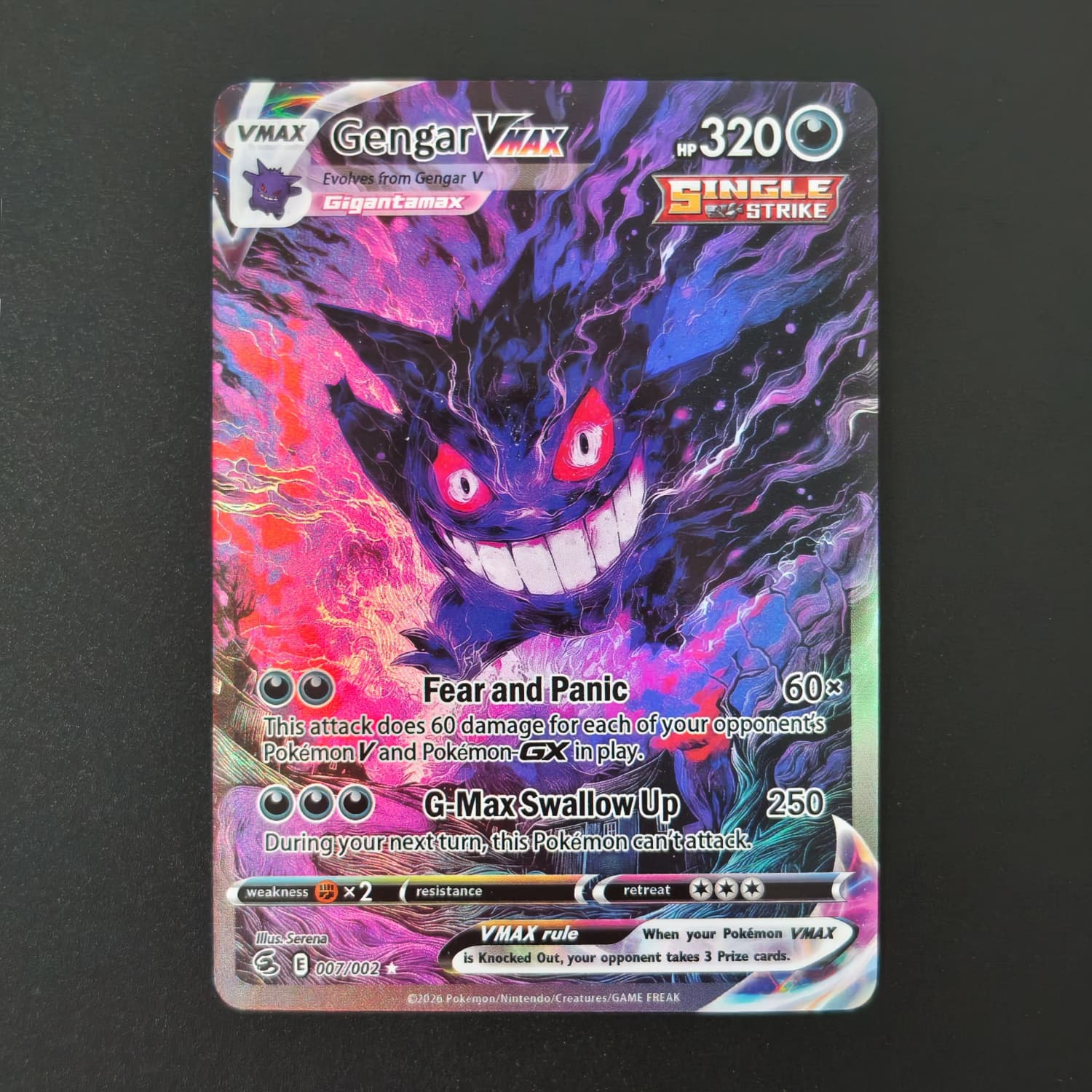 DIY Pokemon Gengar VMAX 007/00 – Board Game English Bewertung und Preis