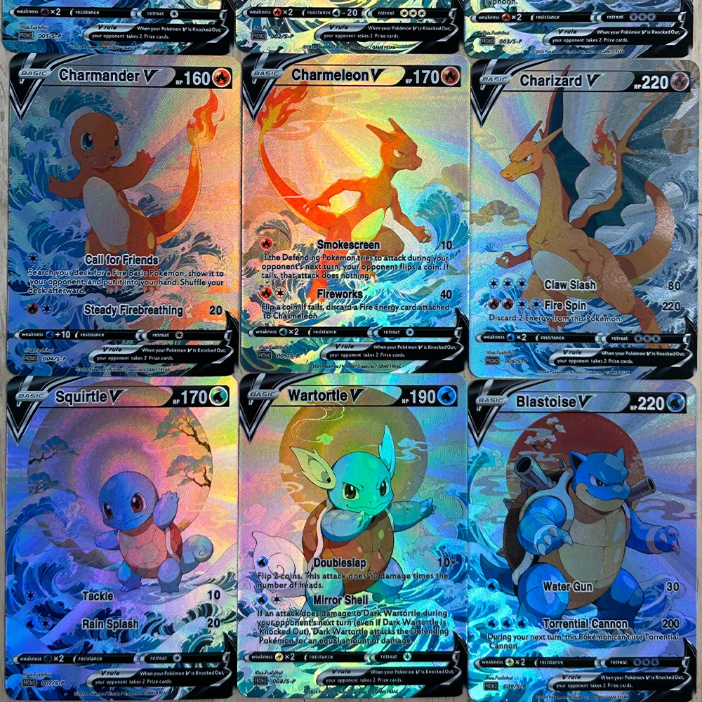 9 Teile/satz DIY Anime PTCG Sa – Board Game English Bewertung und Preis