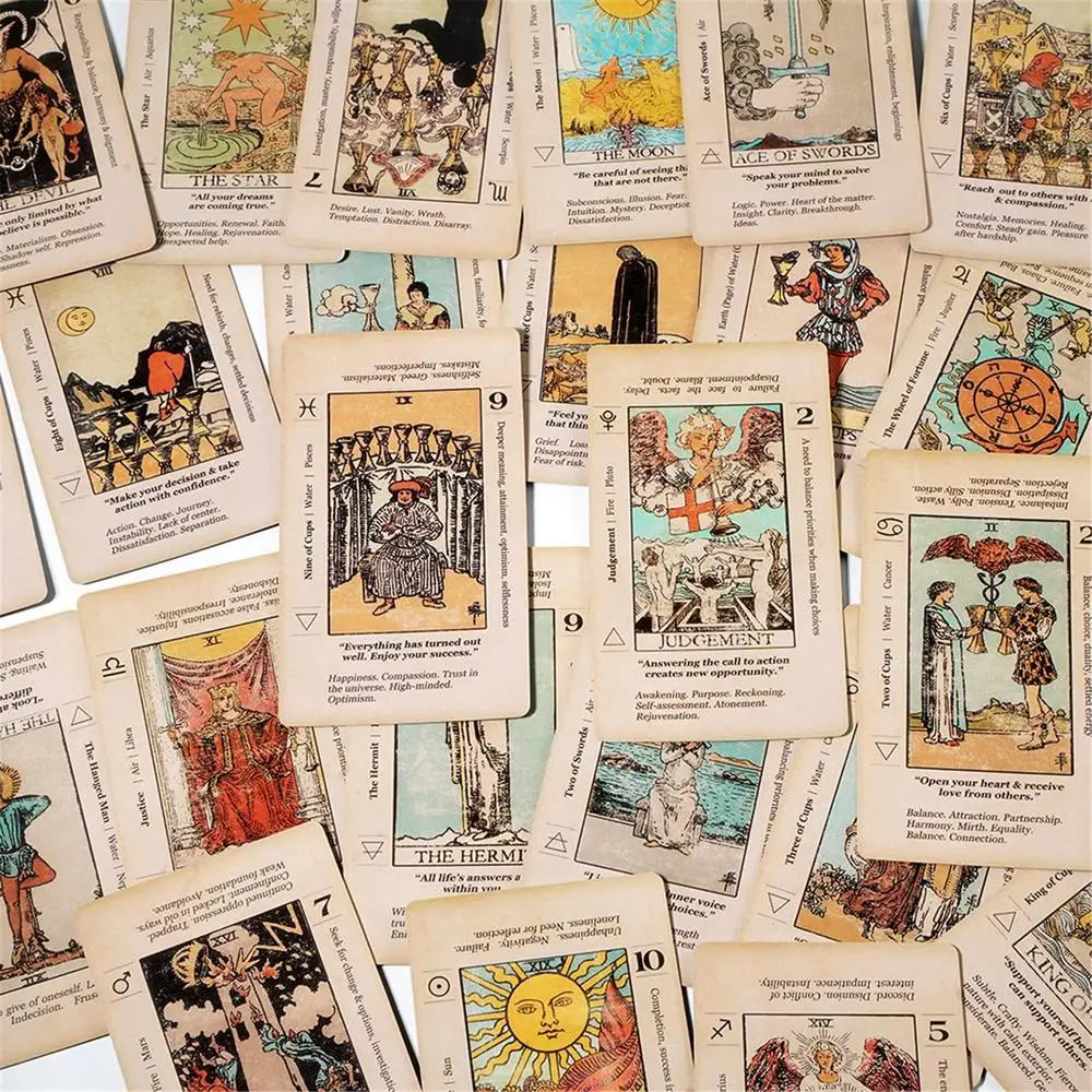 Bedeutung Tarot-Karte für Anfä – Card Game Deck Bewertung und Preis