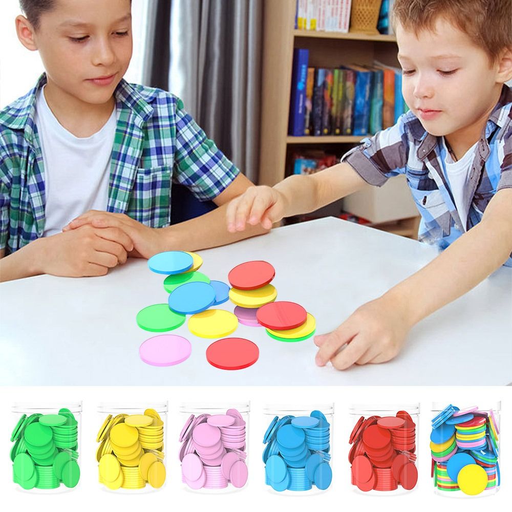 100 Stück Plastik-Zählchips Fa – Board Game Quiz Bewertung und Preis