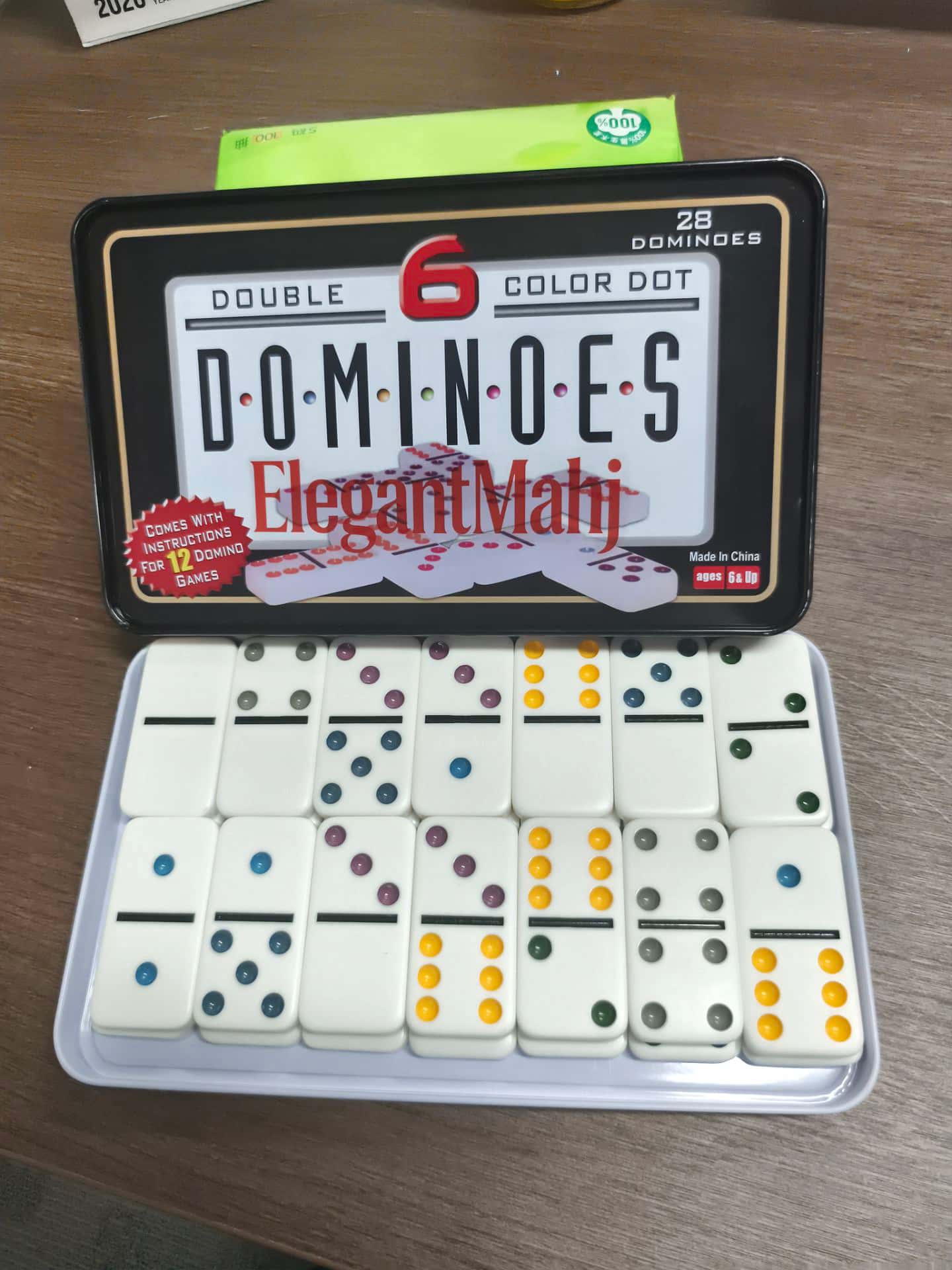 ElegantMahj Doppel-Sechs Domin – Game Storage Box Bewertung und Preis