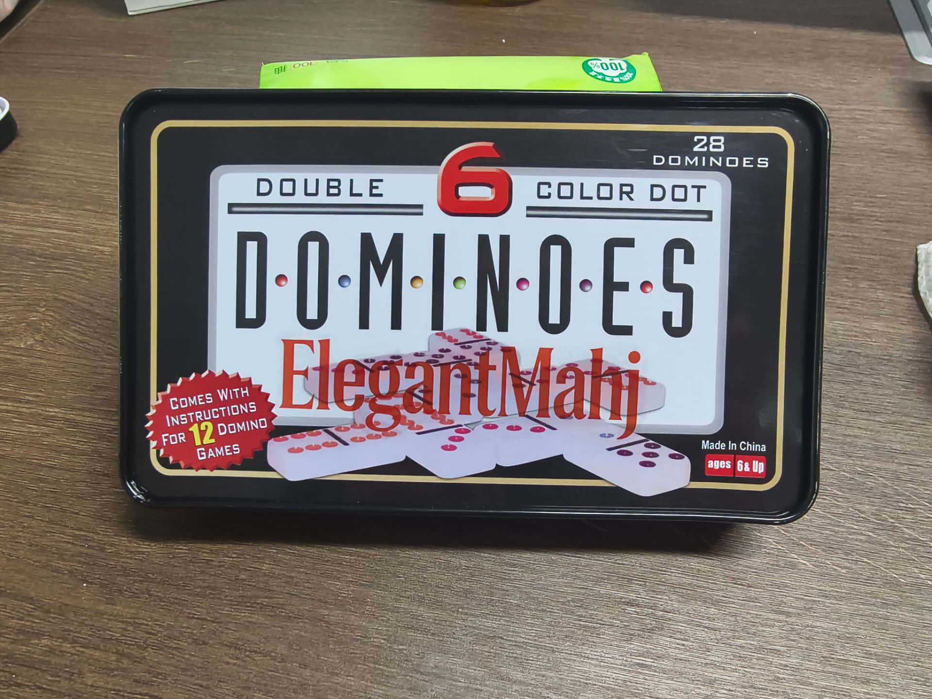 ElegantMahj Doppel-Sechs Domin – Game Storage Box Bewertung und Preis