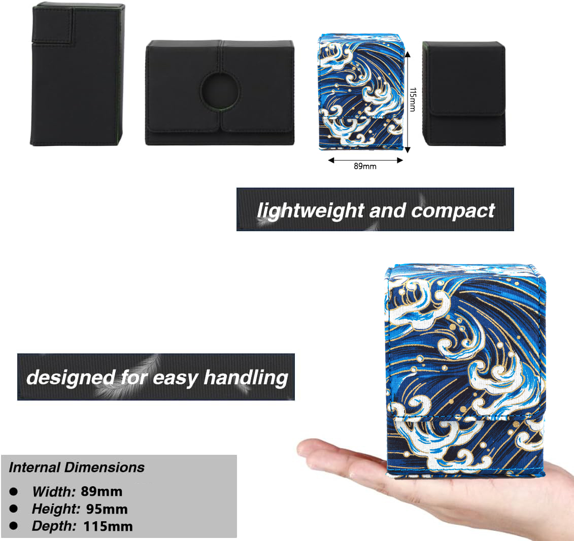 120+ Sammelkarten-Deckbox mit  – Card Game Deck Bewertung und Preis